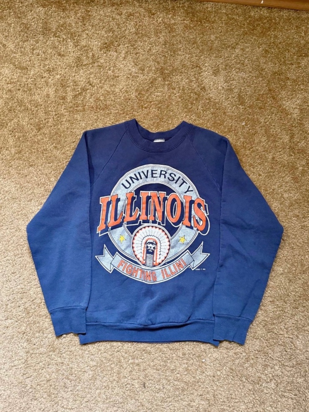 University of Illinois Vintage Sweatshirt